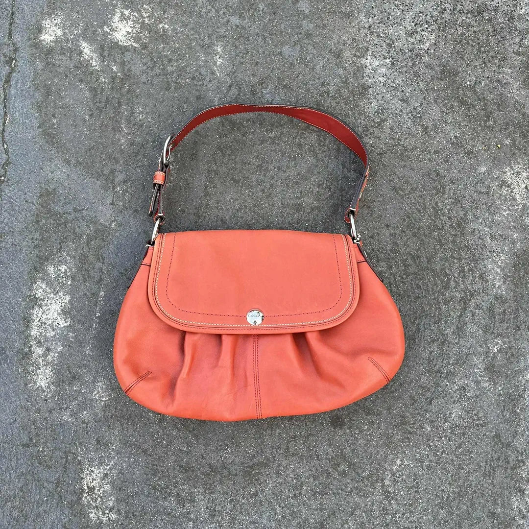 Burnt Orange Coach  Soho Bag