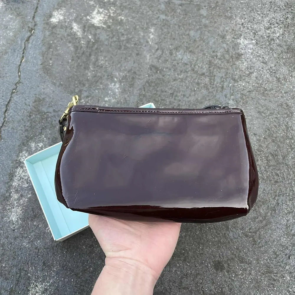 Coach Patent Leather Shoulder Bag
