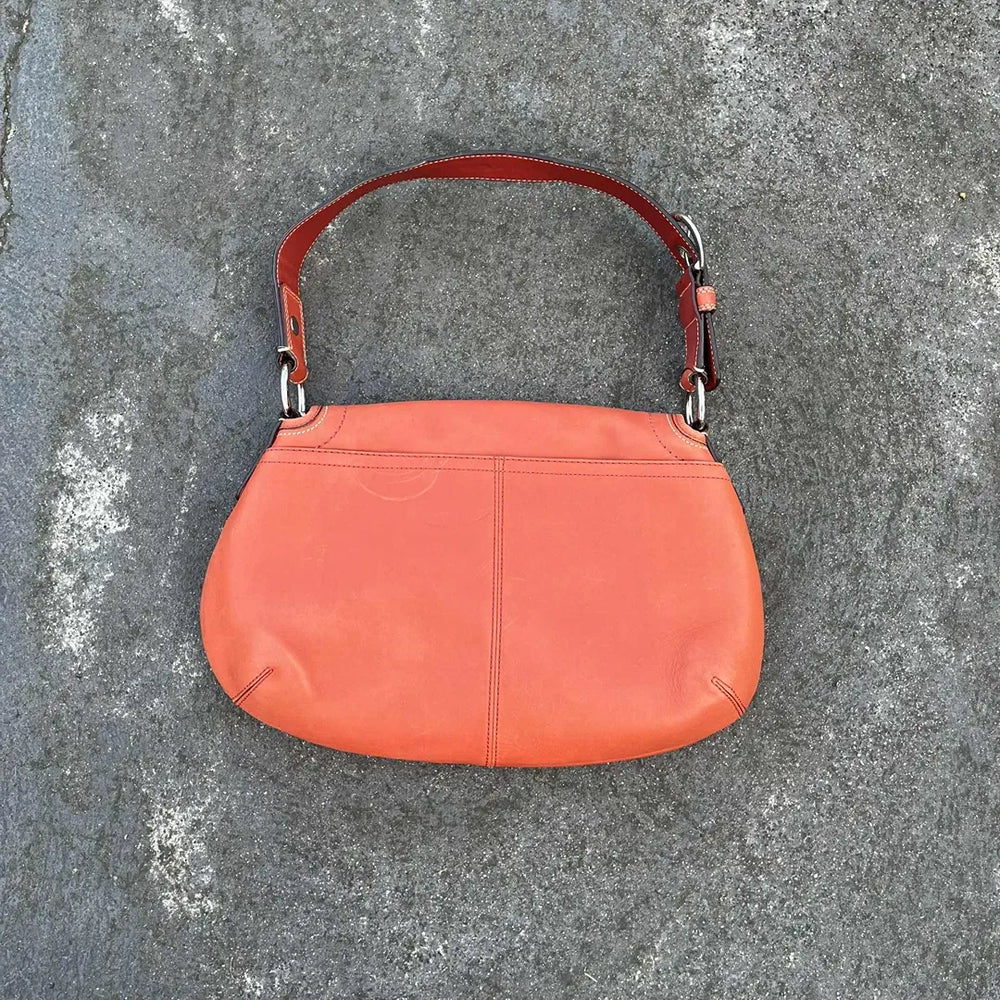 Burnt Orange Coach  Soho Bag