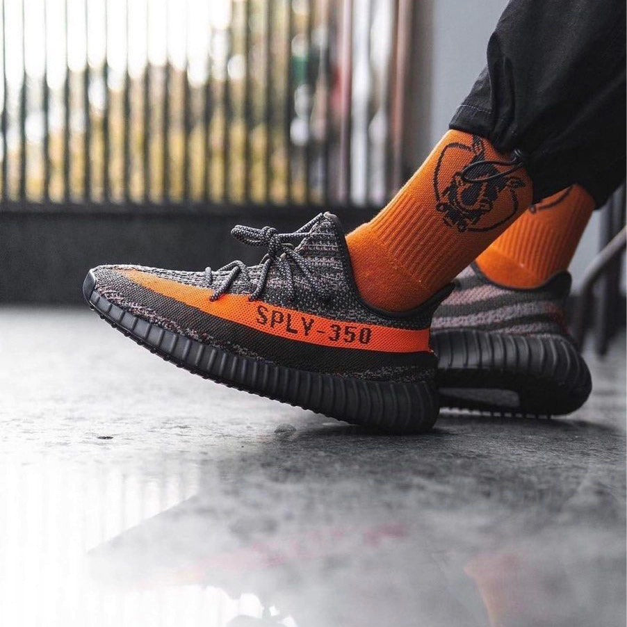 Adidas Yeezy 350 V2 Carbon Beluga Sneakers Banner Image in Ahua's Homepage