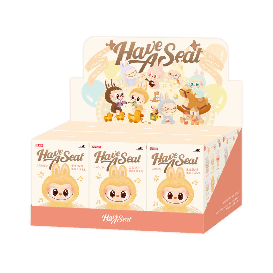 Labubu 'Have a Seat' Box Set – Unique Collectible Art | AHUA