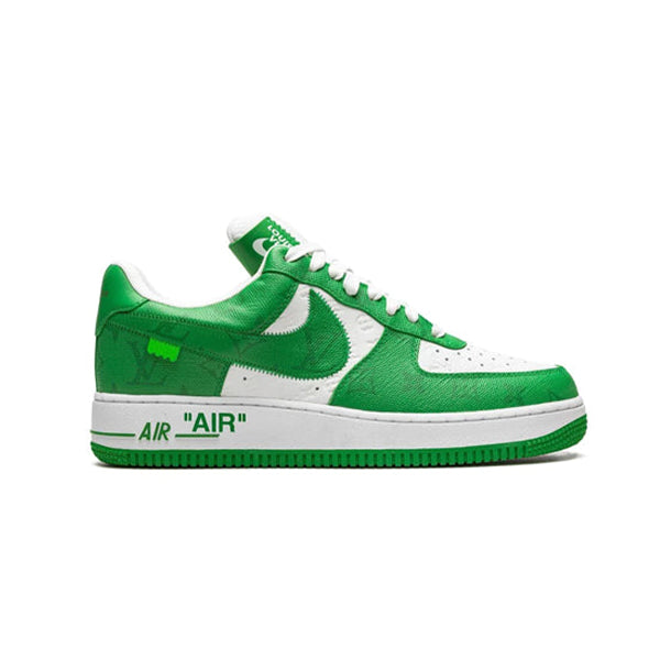 Louis Vuitton Nike Air Force 1 Low By Virgil Abloh White Green