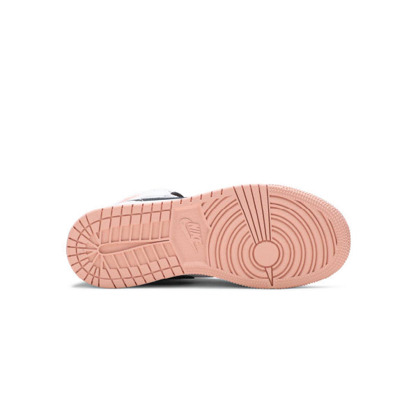 Nike Air Jordan 1 Mid 'White Arctic Orange' GS