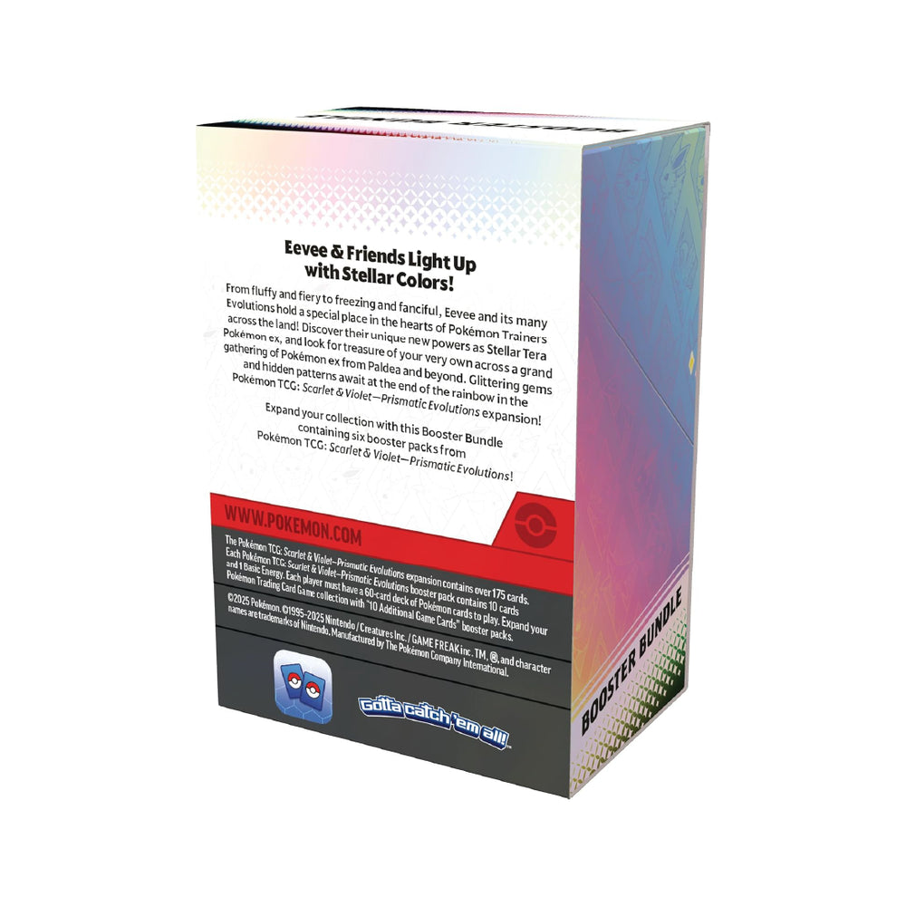Pokémon TCG Prismatic Evolutions SV8.5 Booster Bundle