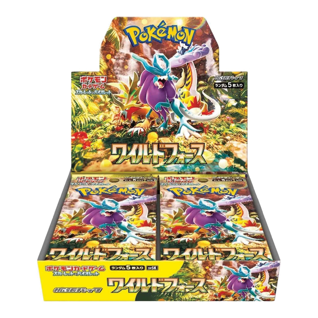 Pokémon TCG (JP) – Wild Force SV5k Booster Box