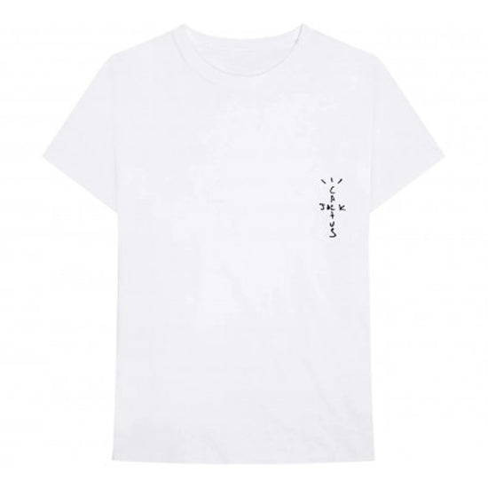 Travis Scott Cactus Jack Records White T-Shirt Front Image