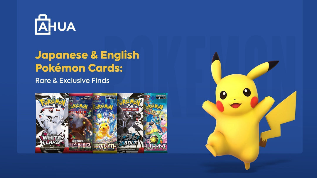 Japanese & English Pokémon Cards: Rare & Exclusive Finds