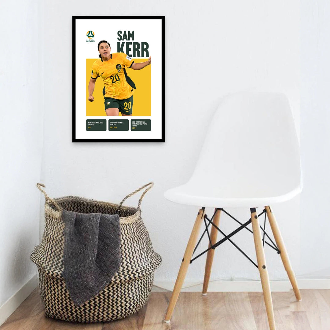 Sam Kerr - Matildas Poster