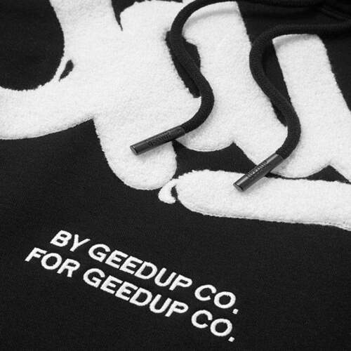 Geedup Handstyle Hoodie 'Black White' (2023)