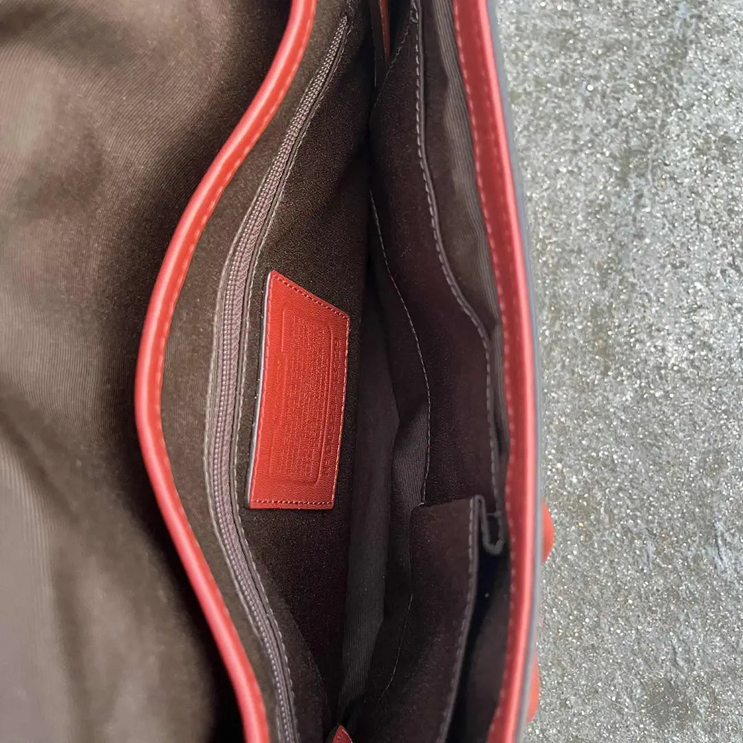 Burnt Orange Coach  Soho Bag