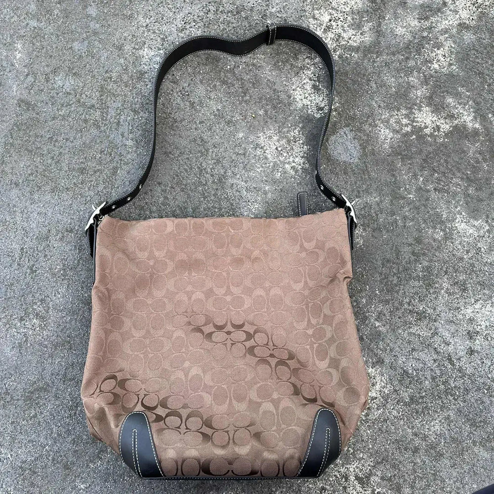 Coach Vintage Signature Canvas Tote Bag
