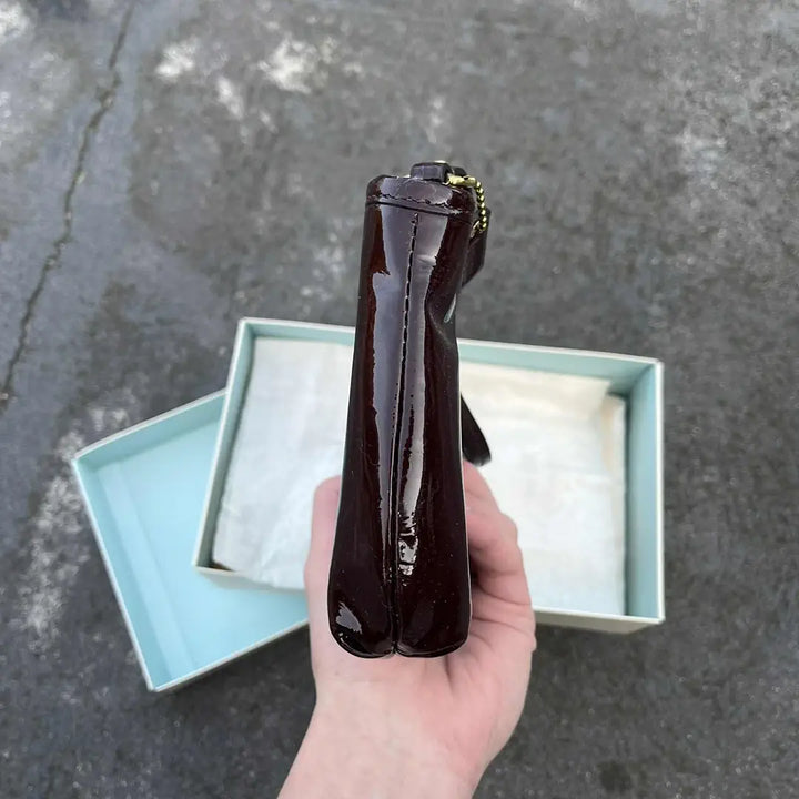 Coach Patent Leather Shoulder Bag