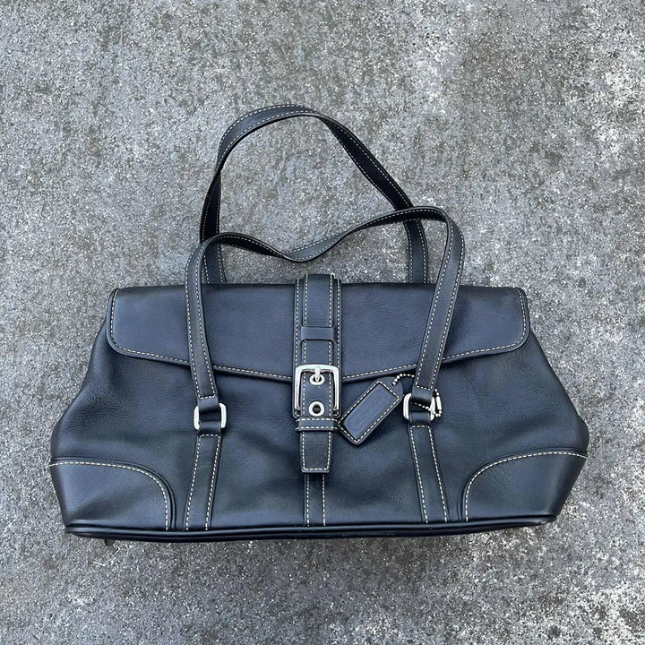Coach Leather Hampton Handbag