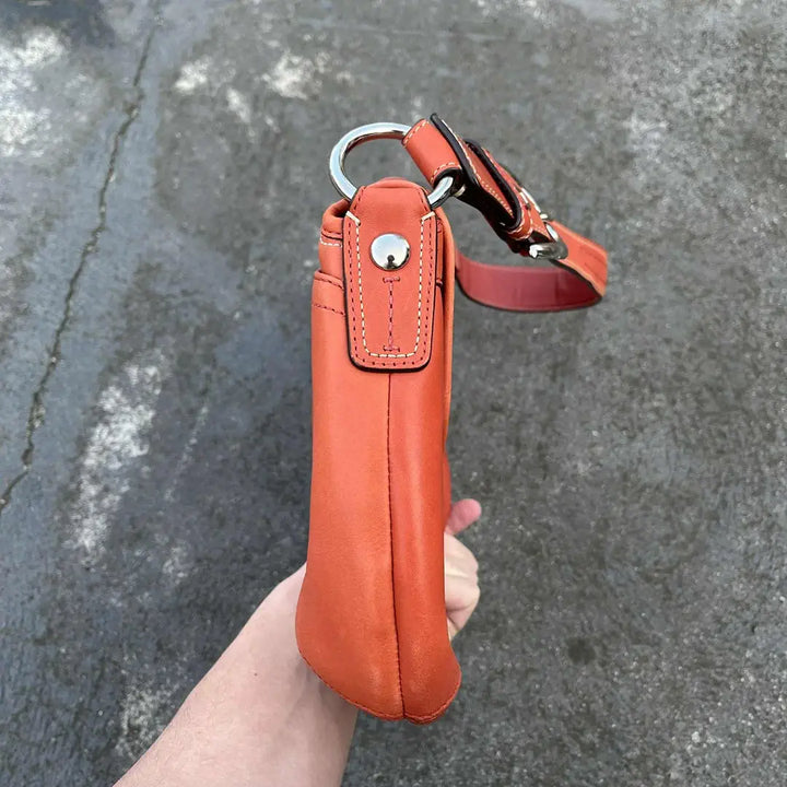 Burnt Orange Coach  Soho Bag
