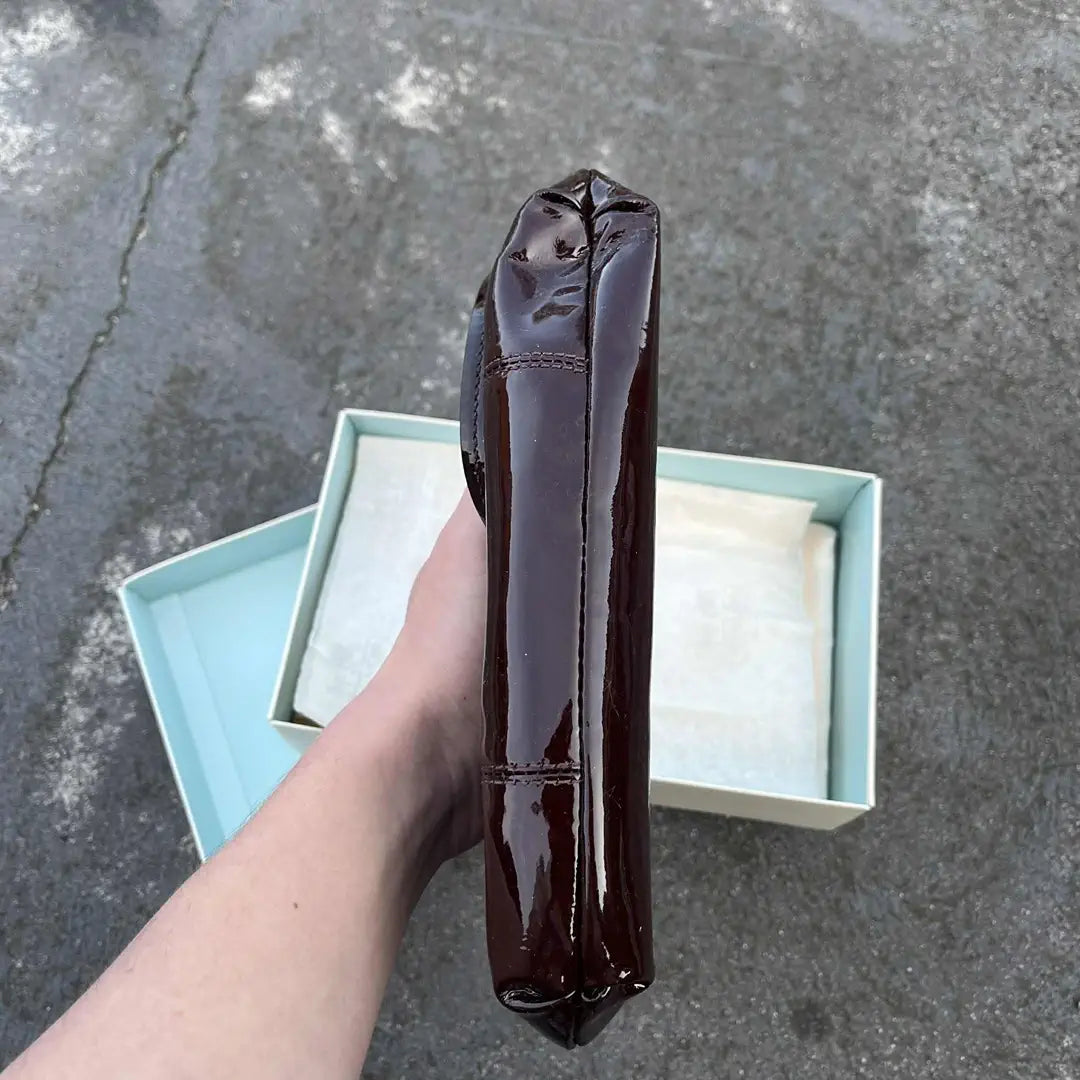 Coach Patent Leather Shoulder Bag