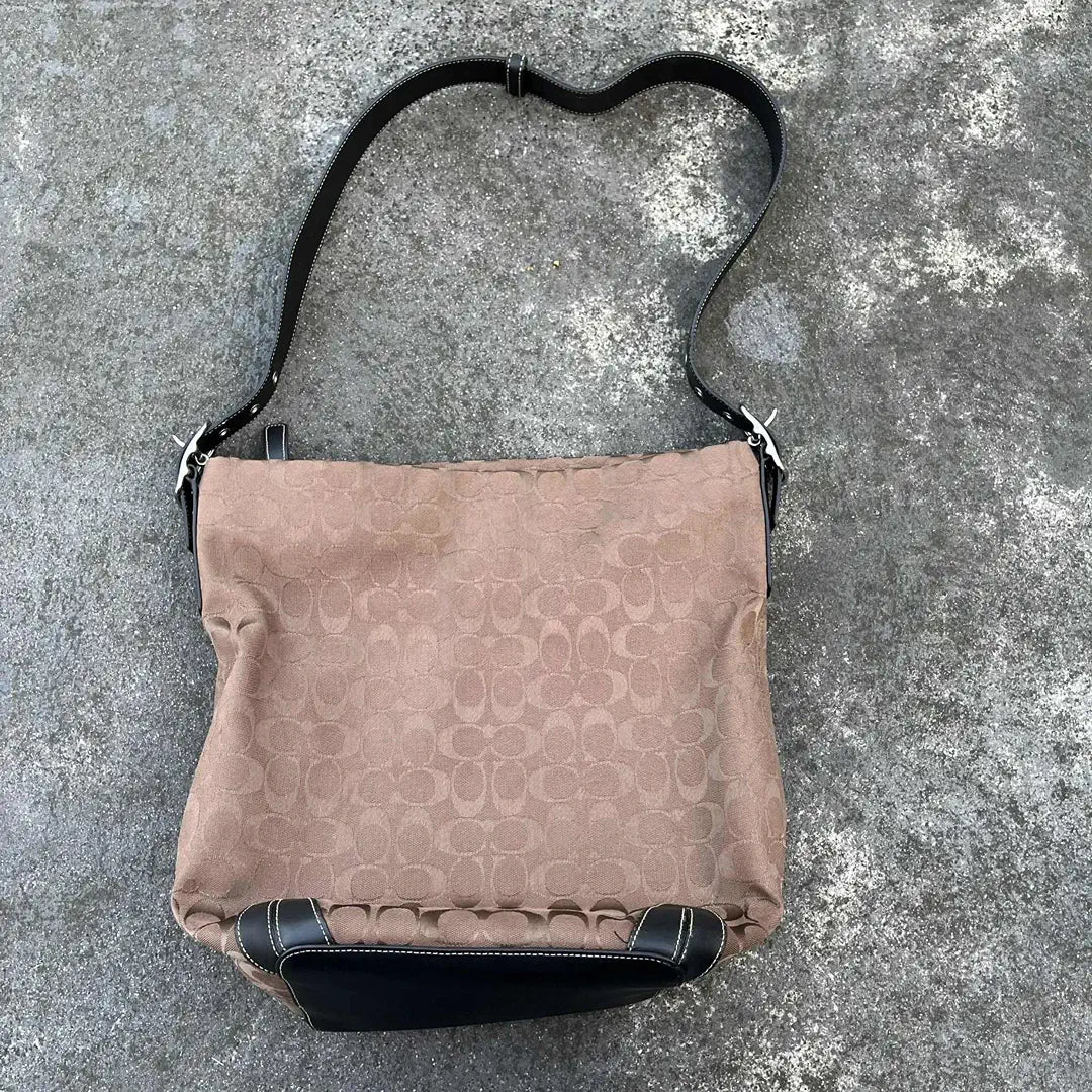 Coach Vintage Signature Canvas Tote Bag