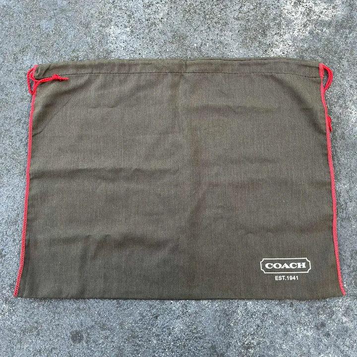 Coach Tan Canvas Shoulder Bag