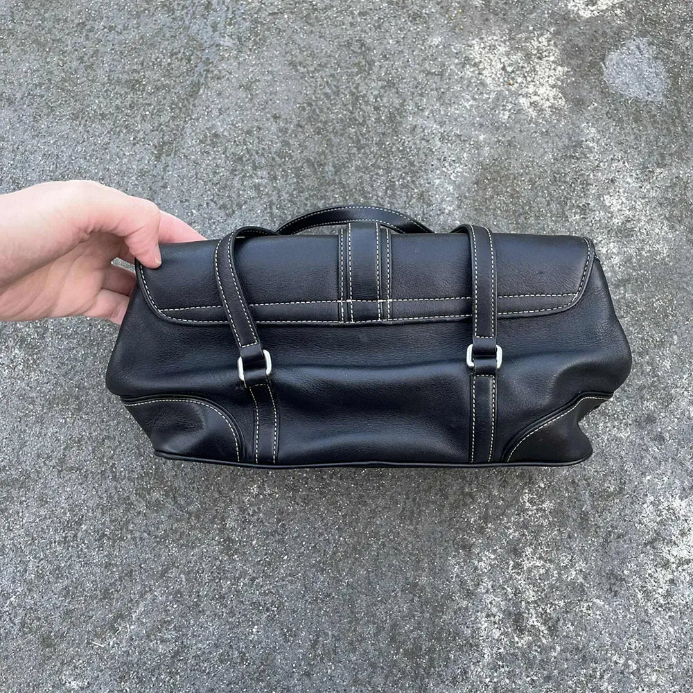 Coach Leather Hampton Handbag