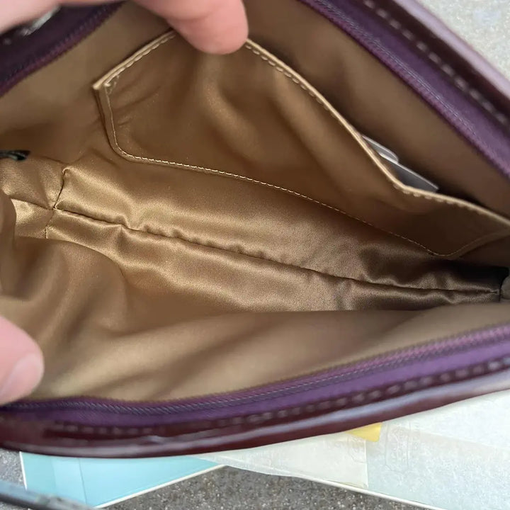 Coach Patent Leather Shoulder Bag