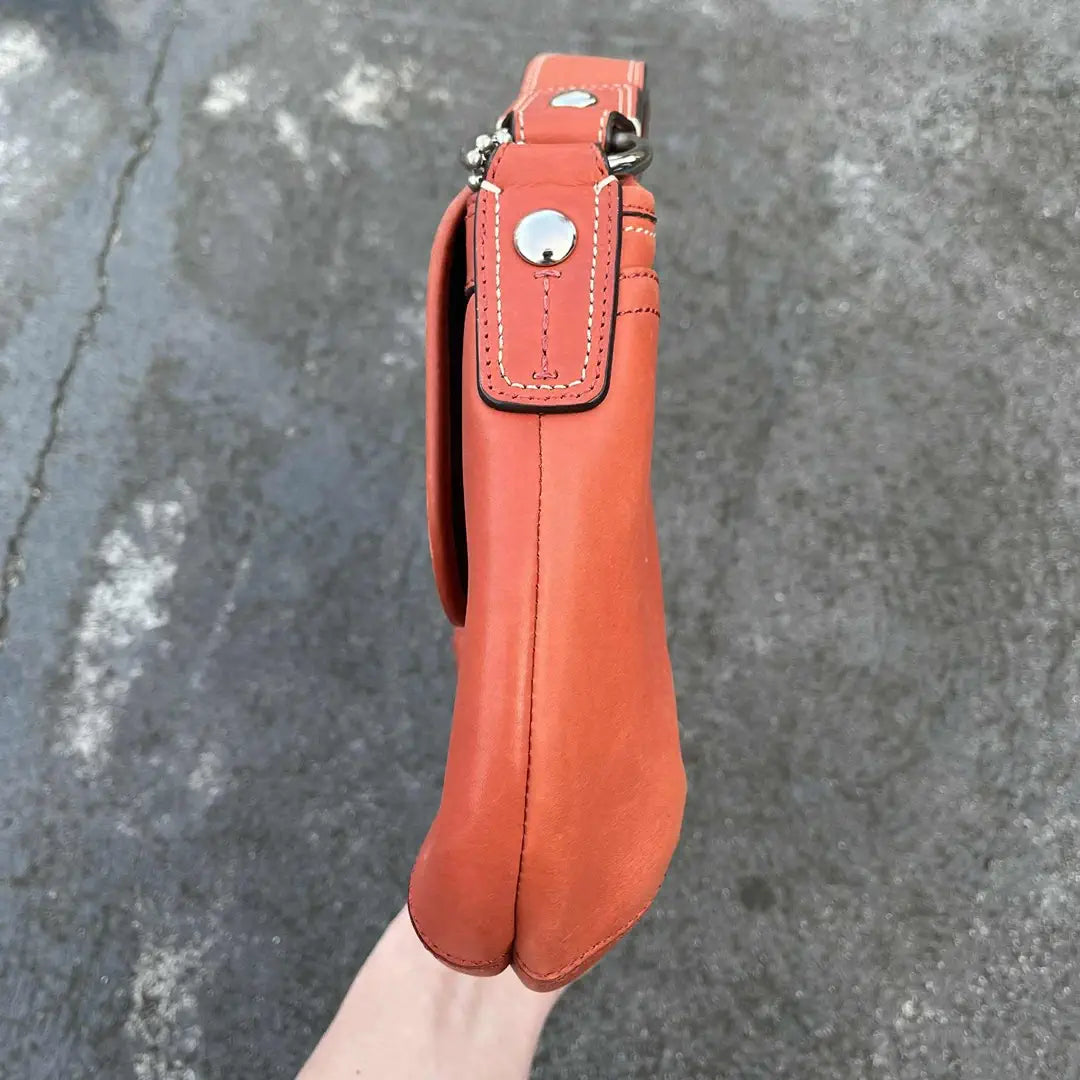 Burnt Orange Coach  Soho Bag