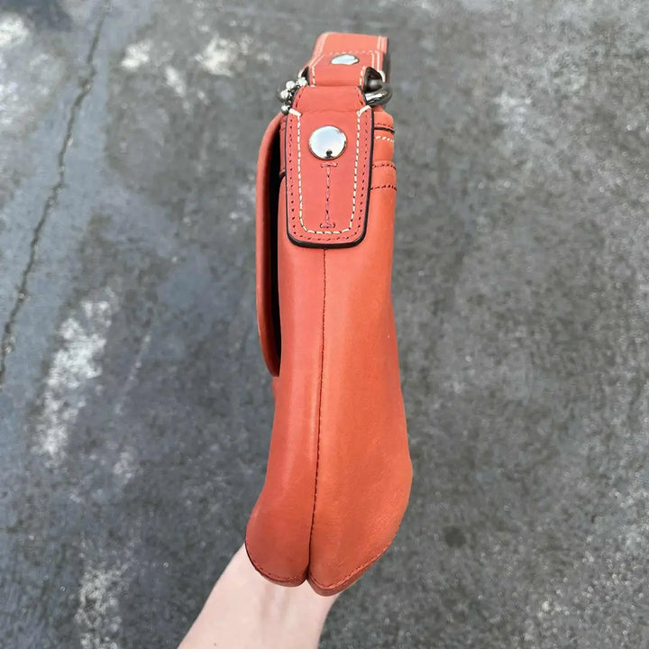 Burnt Orange Coach  Soho Bag
