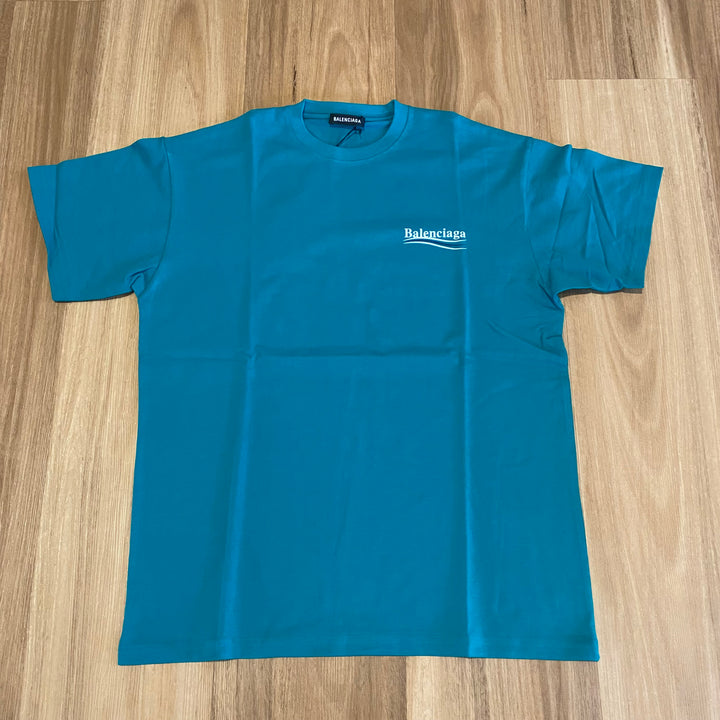 Balenciaga Campaign T-Shirt Blue (Small)