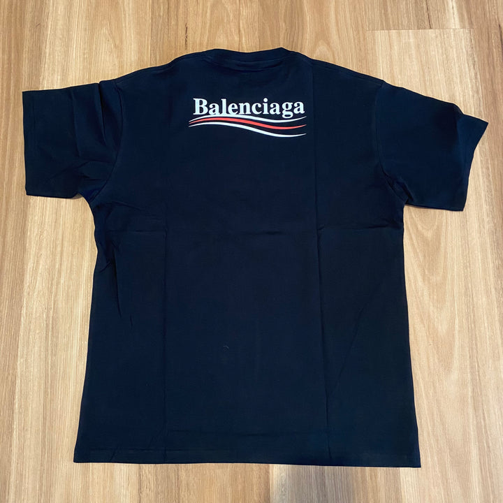 Balenciaga Campaign T-Shirt Black (Large)