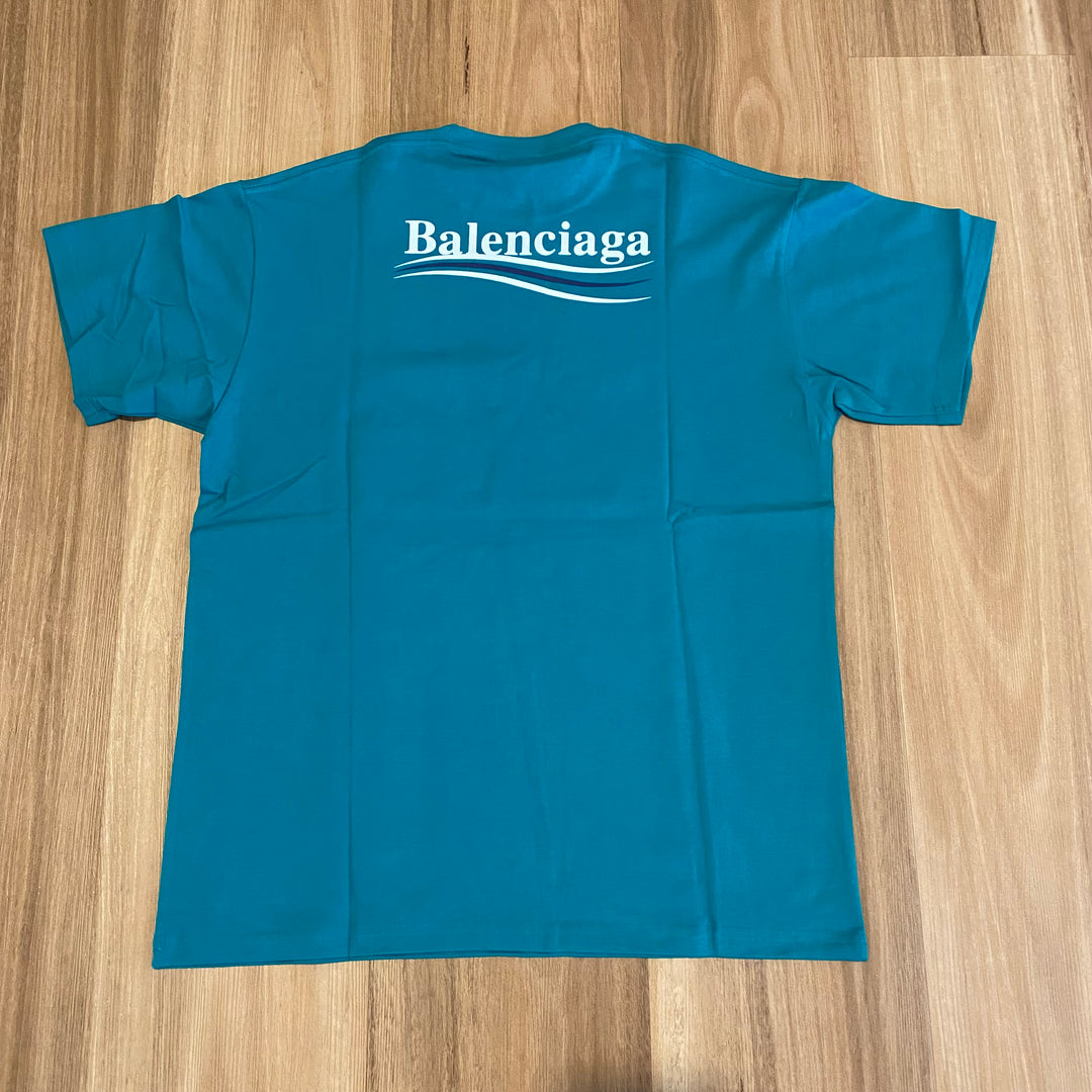 Balenciaga Campaign T-Shirt Blue (Small)