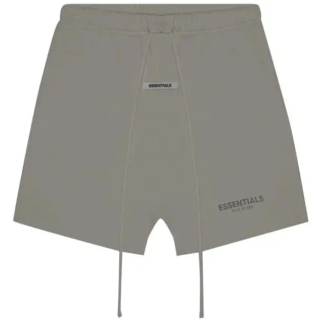 FEAR OF GOD ESSENTIALS Fleece Shorts Cement SS20
