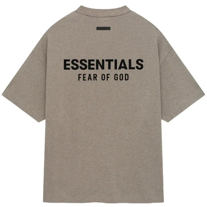 Fear Of God Essentials Holiday 24 T-Shirt 'Dark Heather Oatmeal'
