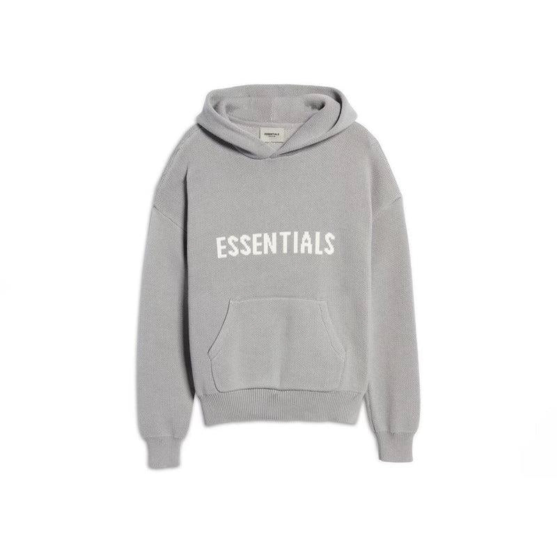 Fear Of God Essentials Knit SS21 Hoodie 'Pebble'