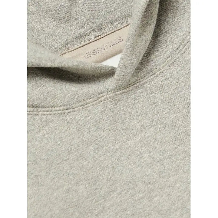 Fear Of God Essentials Pull-Over Hoodie Core 'Dark Oatmeal' 2.0