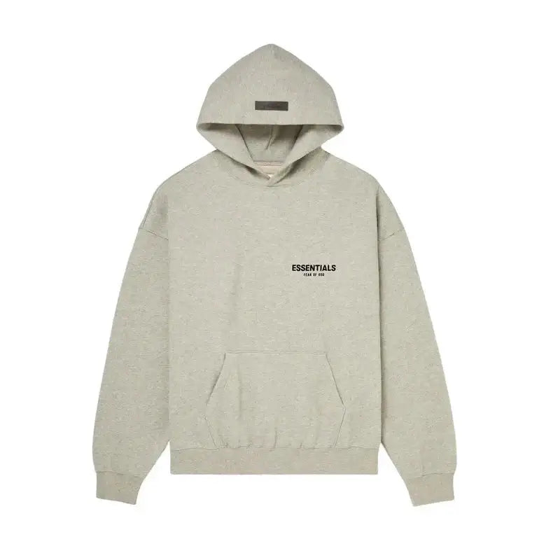 Fear Of God Essentials Pull-Over Hoodie Core 'Dark Oatmeal' 2.0