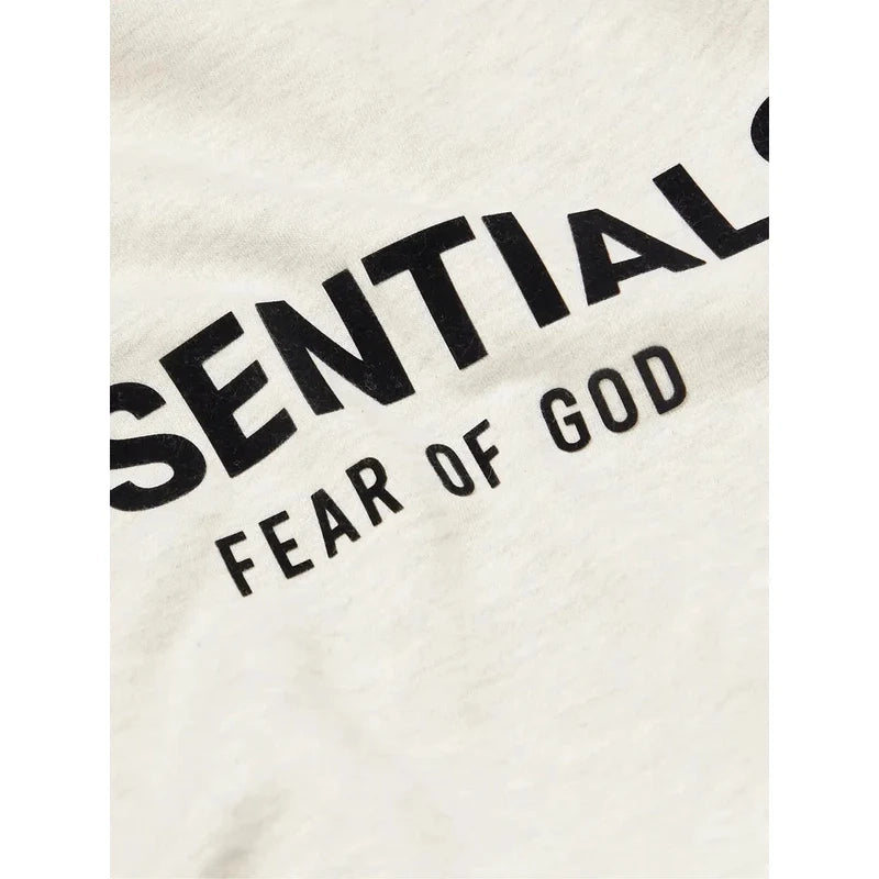 Fear Of God Essentials Pull-Over Hoodie Core 'Light Oatmeal' 2.0