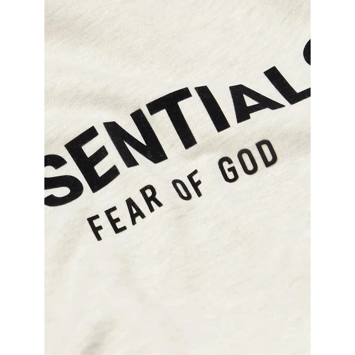 Fear Of God Essentials Pull-Over Hoodie Core 'Light Oatmeal' 2.0