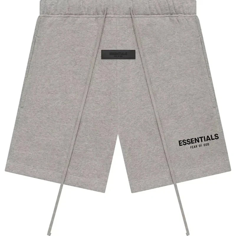 Fear Of God Essentials 'Dark Oatmeal' Fleece Shorts