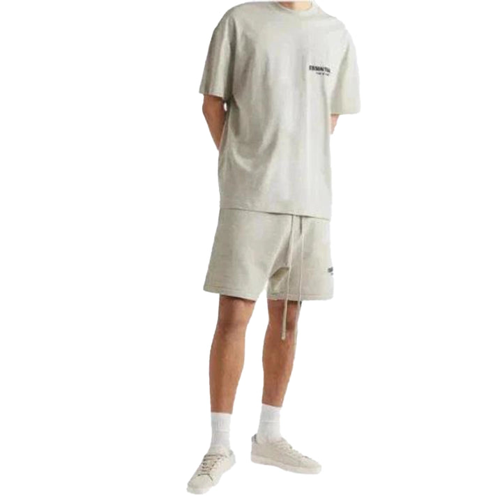 Fear Of God Essentials 'Light Oatmeal' Shorts Summer Set