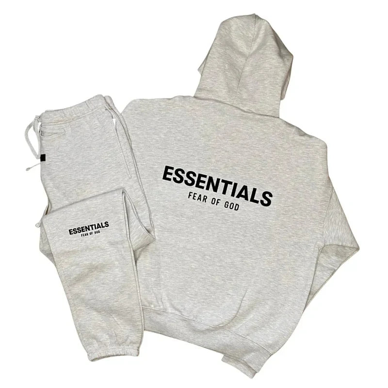 Fear Of God Essentials 'Light Oatmeal' Tracksuit SS22