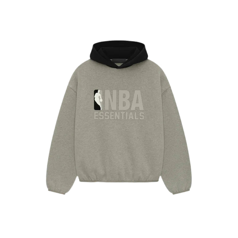 Fear of God Essentials x NBA Hoodie 'Mono Grey'