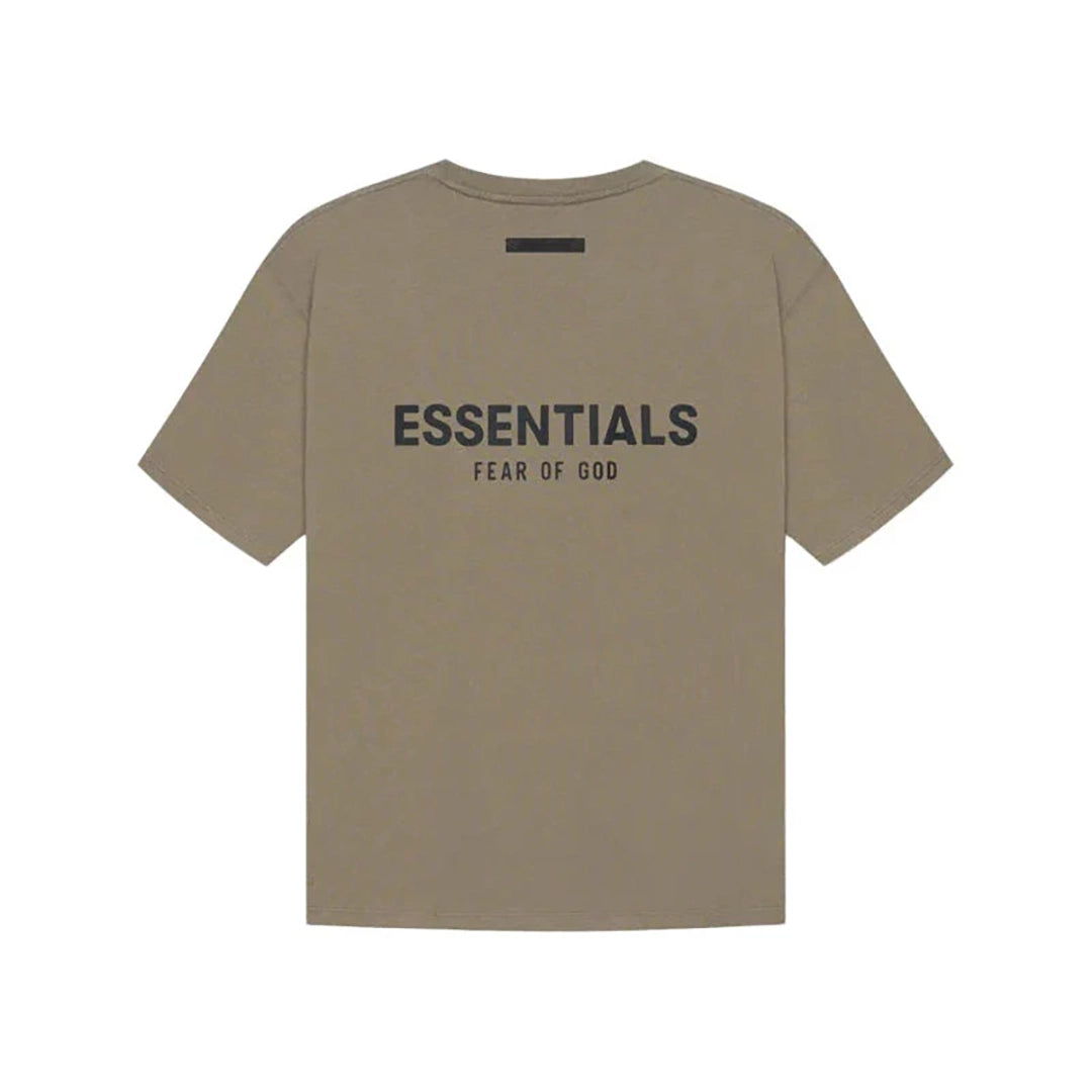 Fear of God Essentials Back Logo T-Shirt 'Taupe'