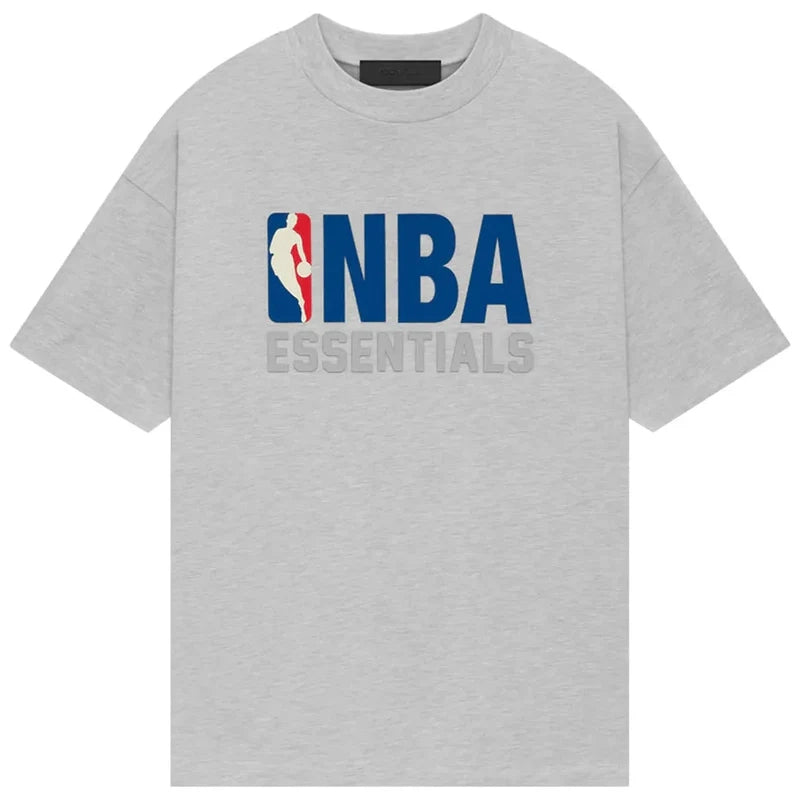 Fear of God Essentials x NBA T-Shirt 'Grey'