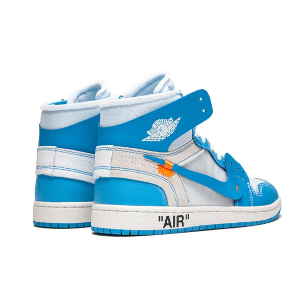 Air jordan 1 retro high off-white university blue unc deals