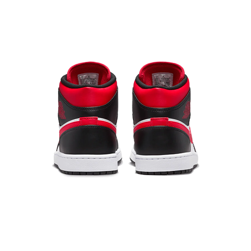 Nike Air Jordan 1 Mid 'Black Fire Red' TD