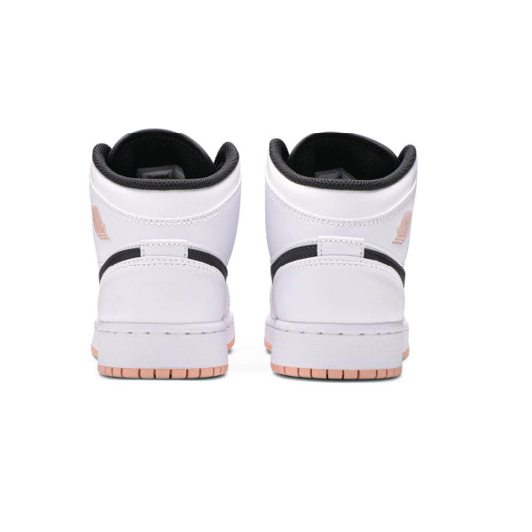 Nike Air Jordan 1 Mid 'White Arctic Orange' GS