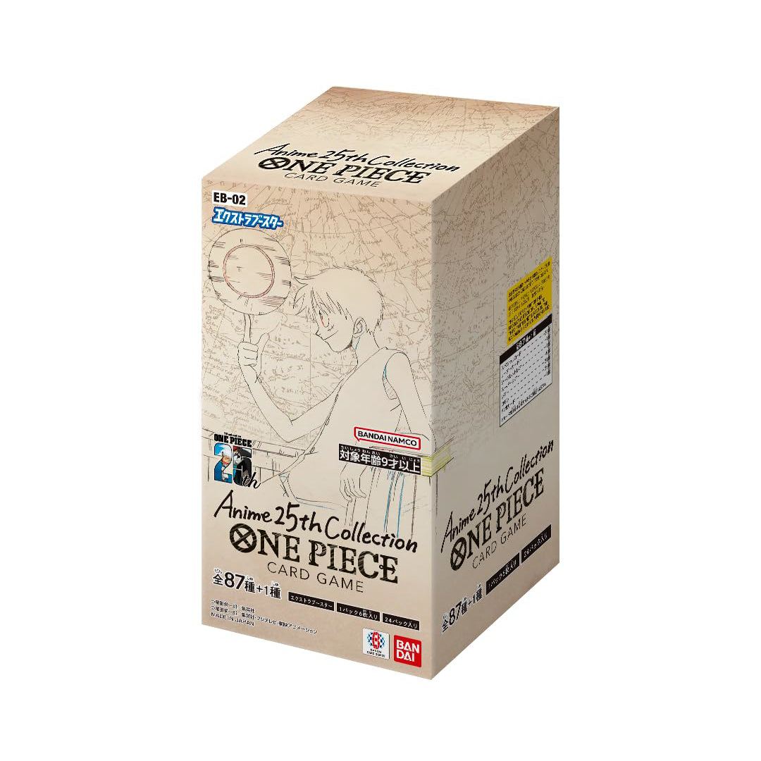 One Piece TCG –Anime 25th Collection EB-02 Booster Box (Japanese)