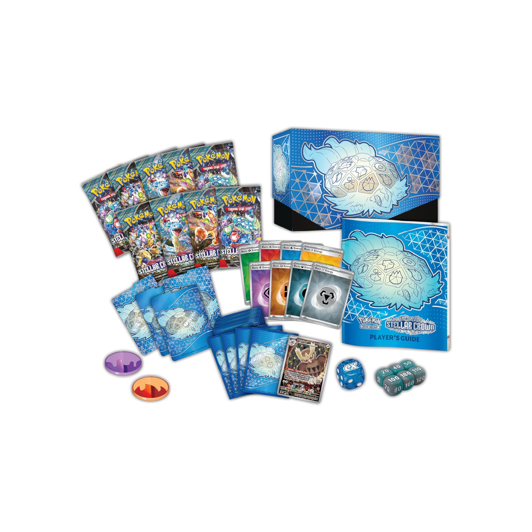 Pokémon TCG Stellar Crown SV7 Elite Trainer Box