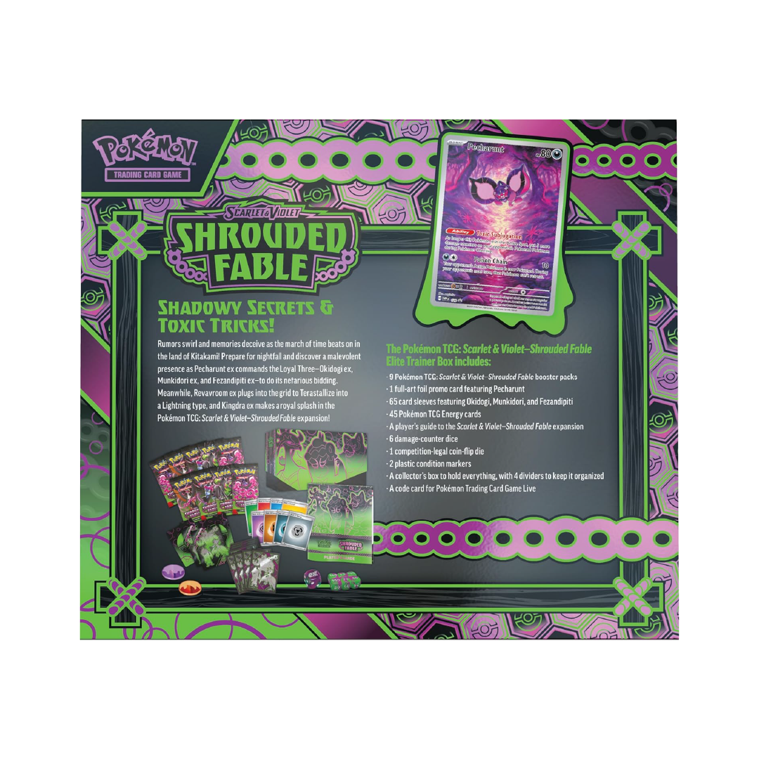Pokémon TCG Shrouded Fable Elite SV6.5 Trainer Box