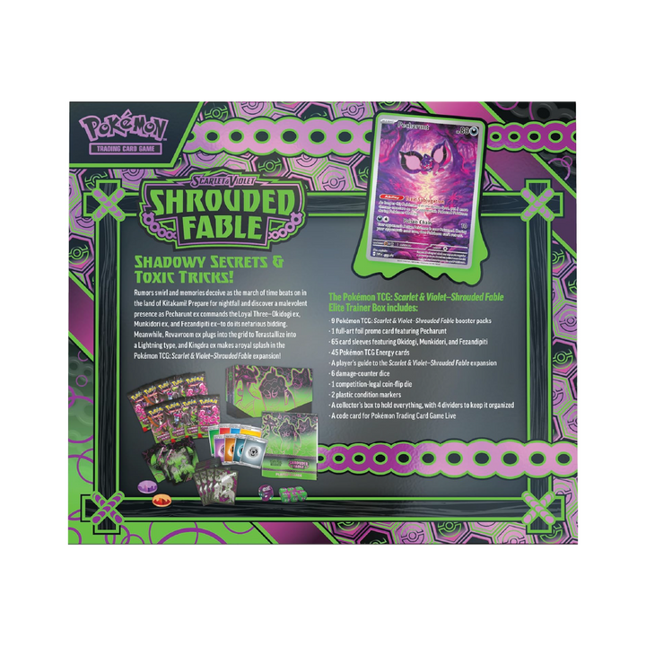 Pokémon TCG Shrouded Fable Elite SV6.5 Trainer Box