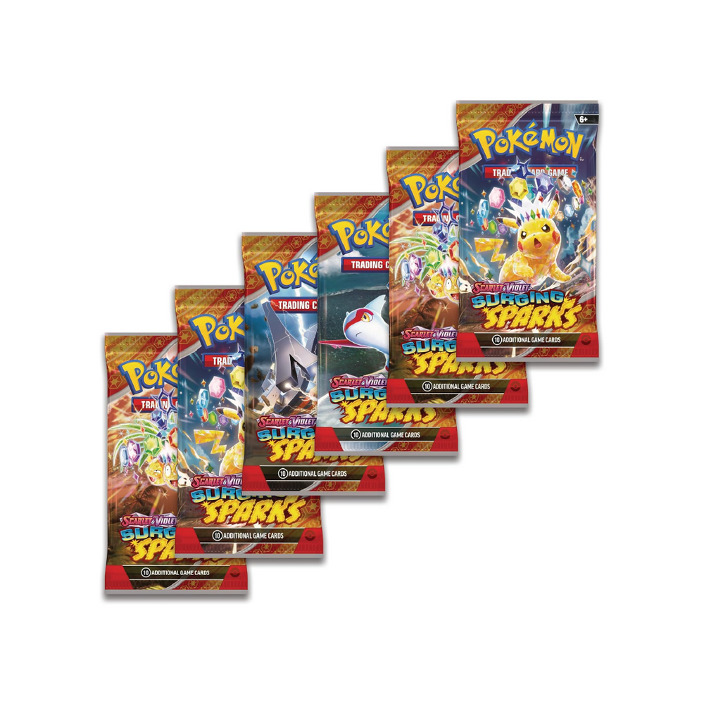 Pokémon TCG Surging Sparks SV8 Booster Bundle
