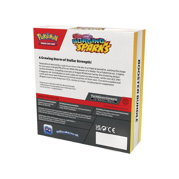 Pokémon TCG Surging Sparks SV8 Booster Bundle